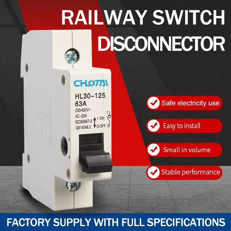 1P Pole DIN Rail Switch Disconnector