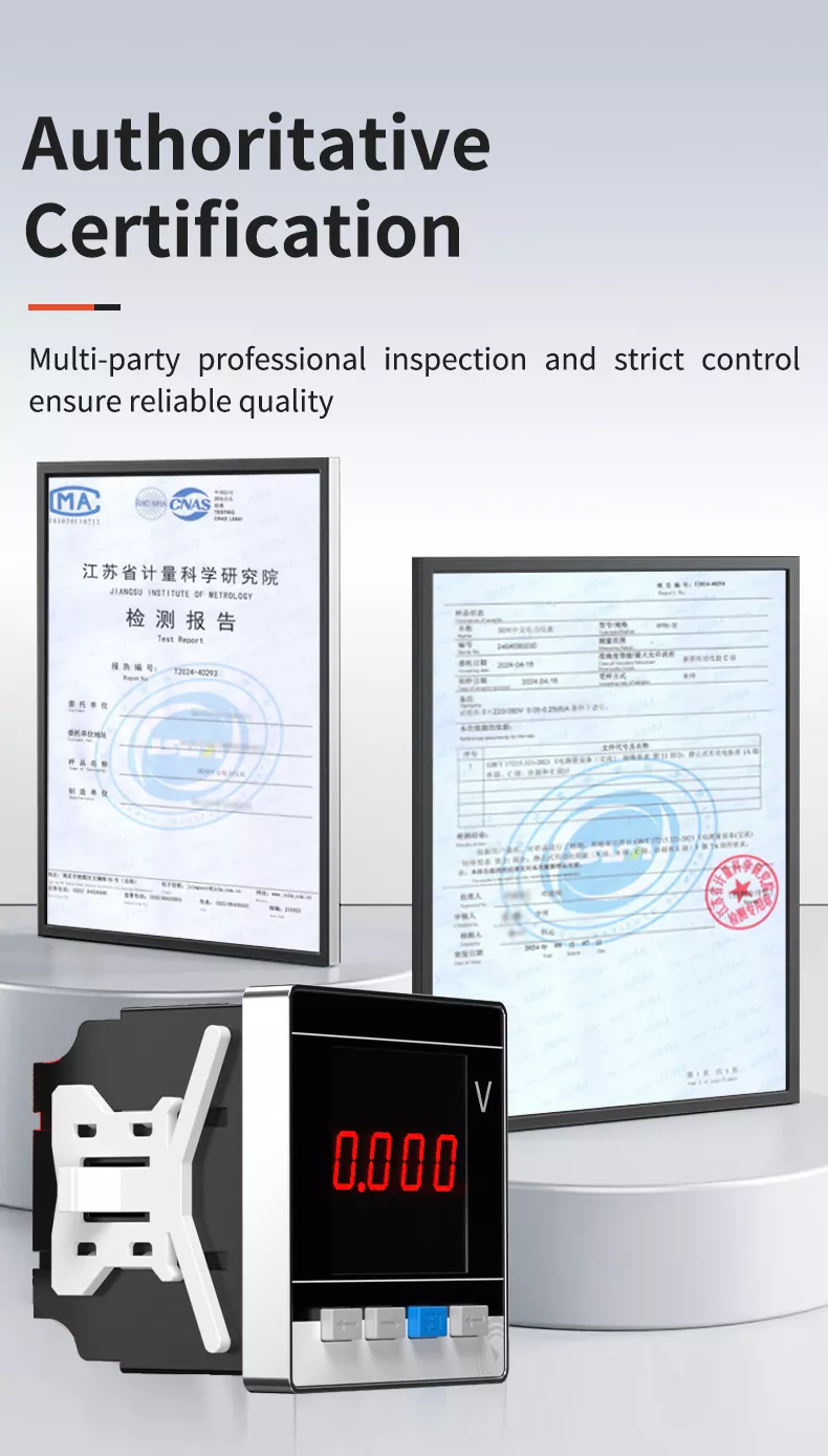 Single Phase LED Digital Voltmeter