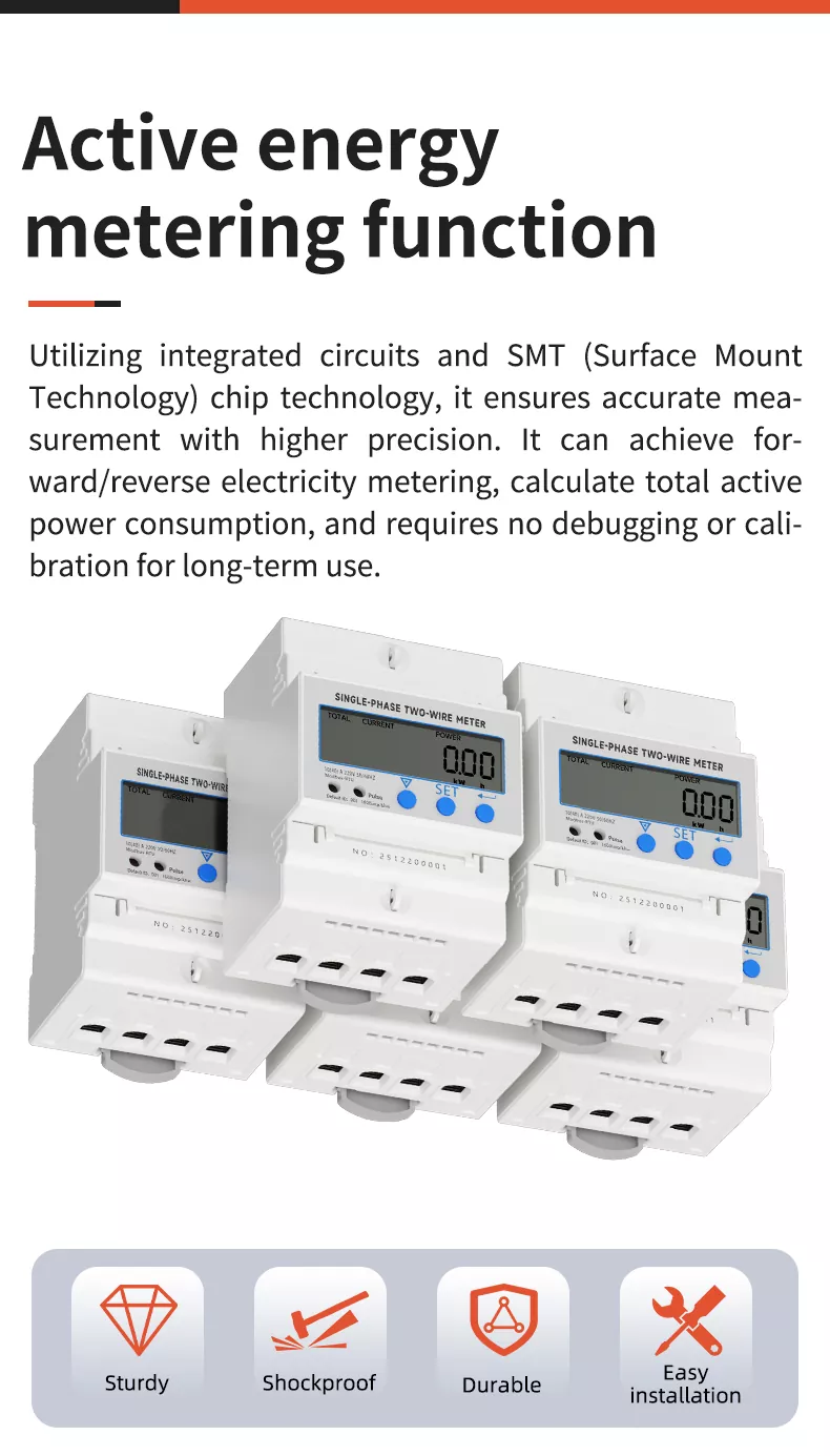 Single Phase Two Wire Meter