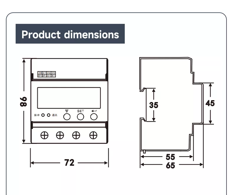 Single Phase Two Wire Meter