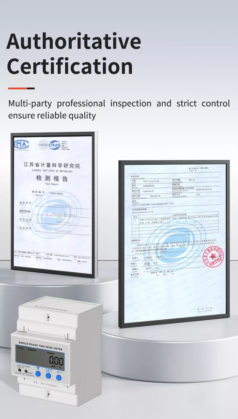 Single Phase Two Wire Meter