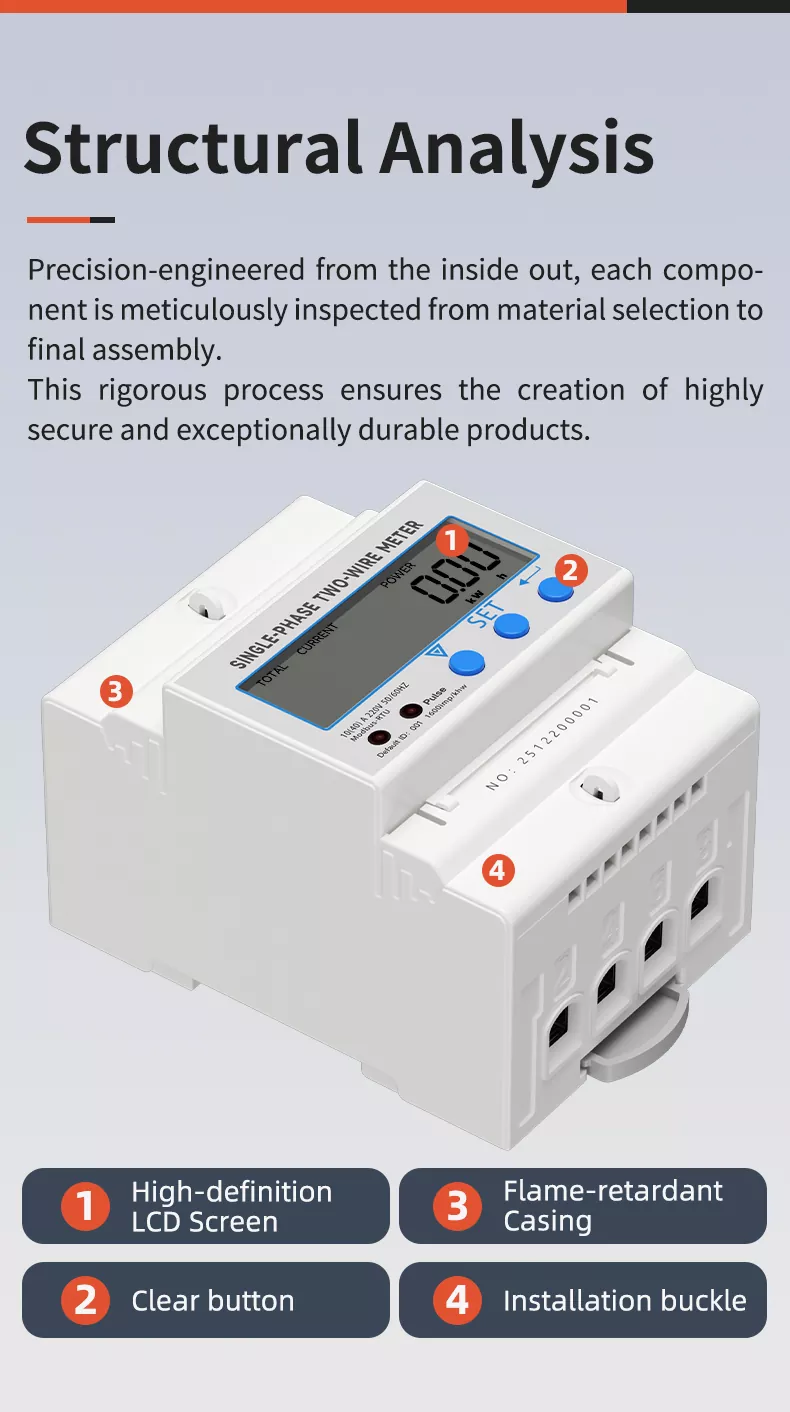 Single Phase Two Wire Meter