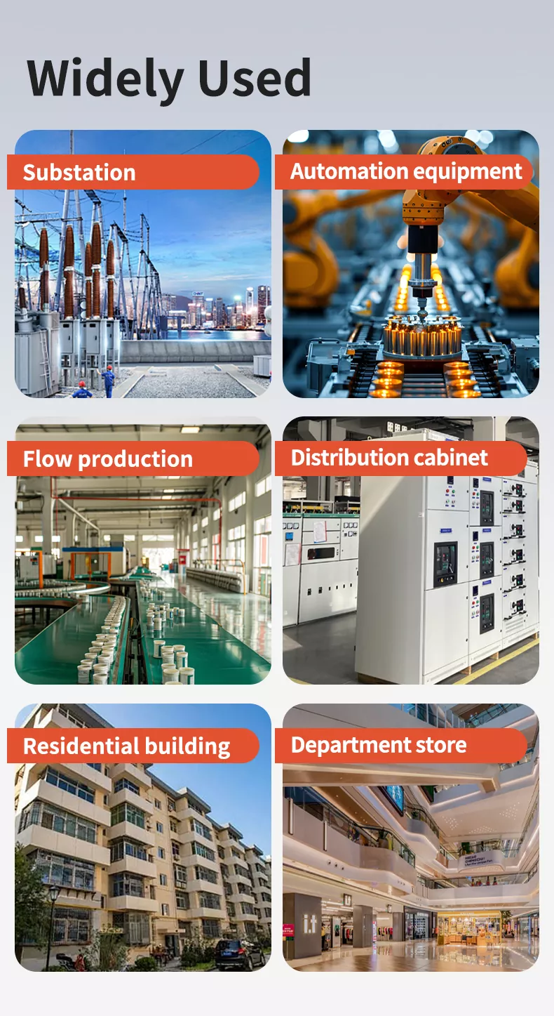 Three Phase 4p Din Rail Transformer Multifunction Meter