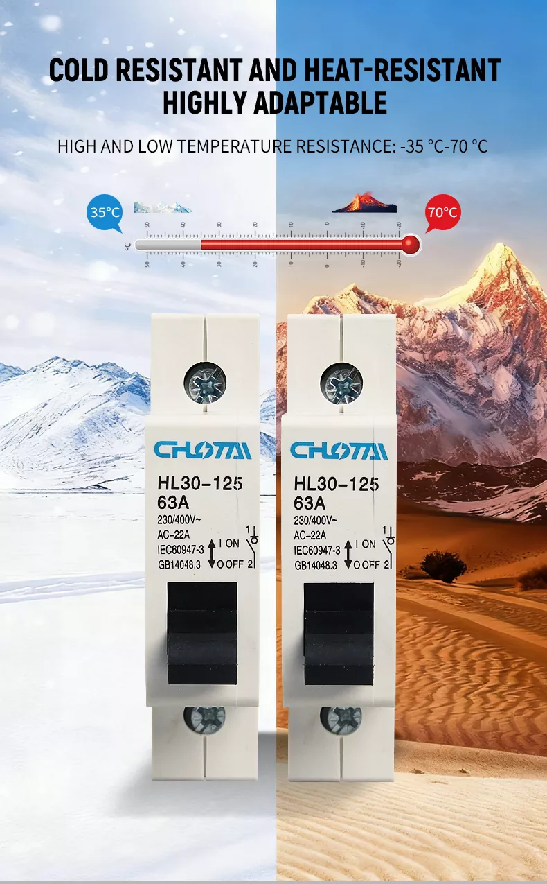 1P Pole DIN Rail Switch Disconnector