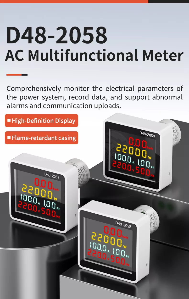 D48 2058 AC Multifunctional Meter