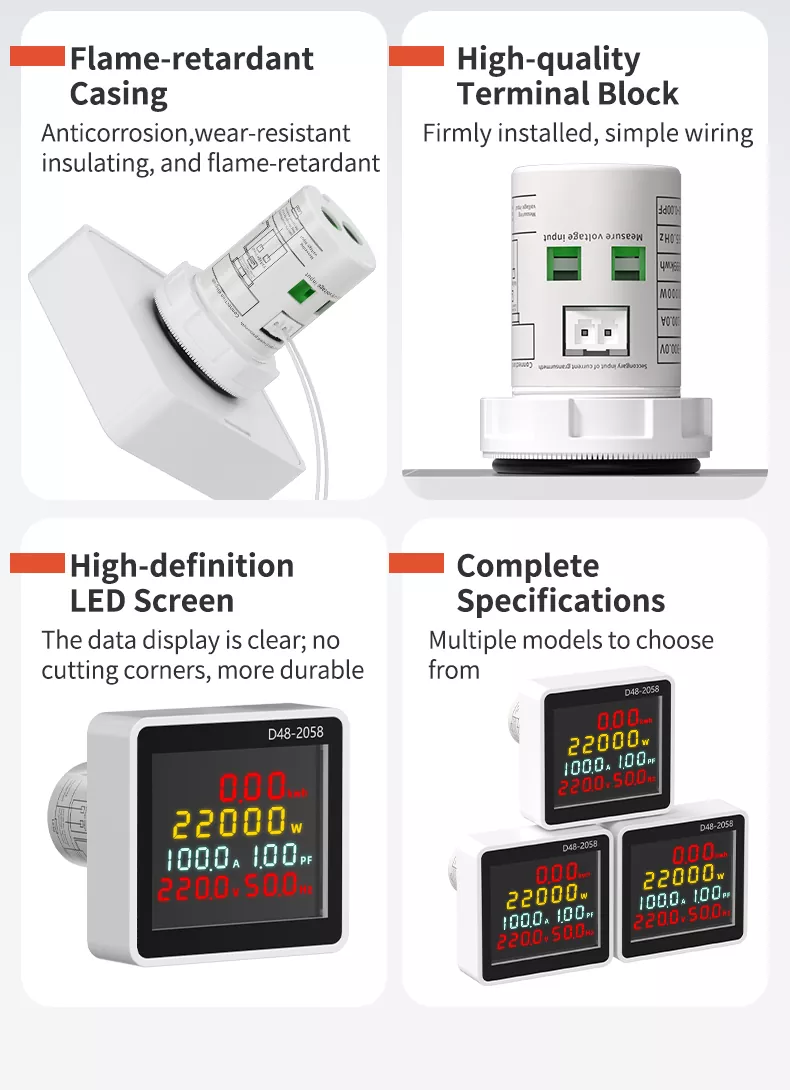 D48 2058 AC Multifunctional Meter