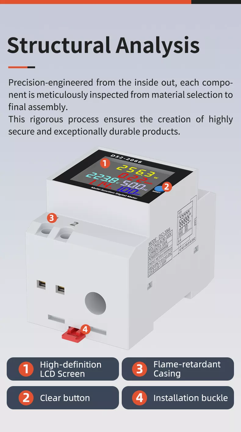 D52 2066 Multifunctional Meter