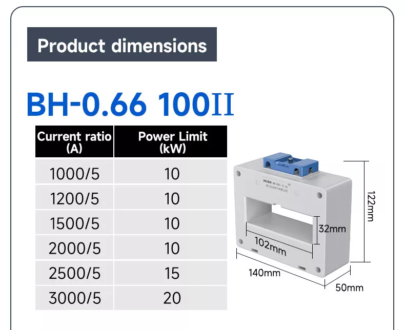 Lmk(BH) 0.66 Current Transformer 100II/120II