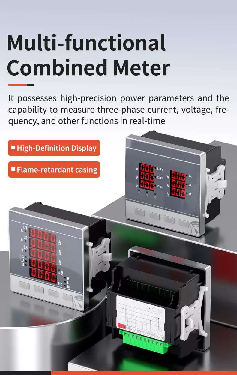 Em-06 Multifunctional Combined Meter