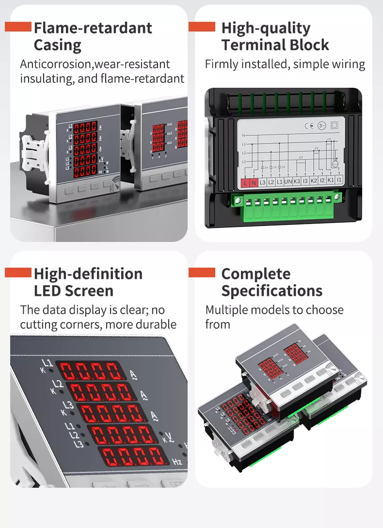 Em-06 Multifunctional Combined Meter