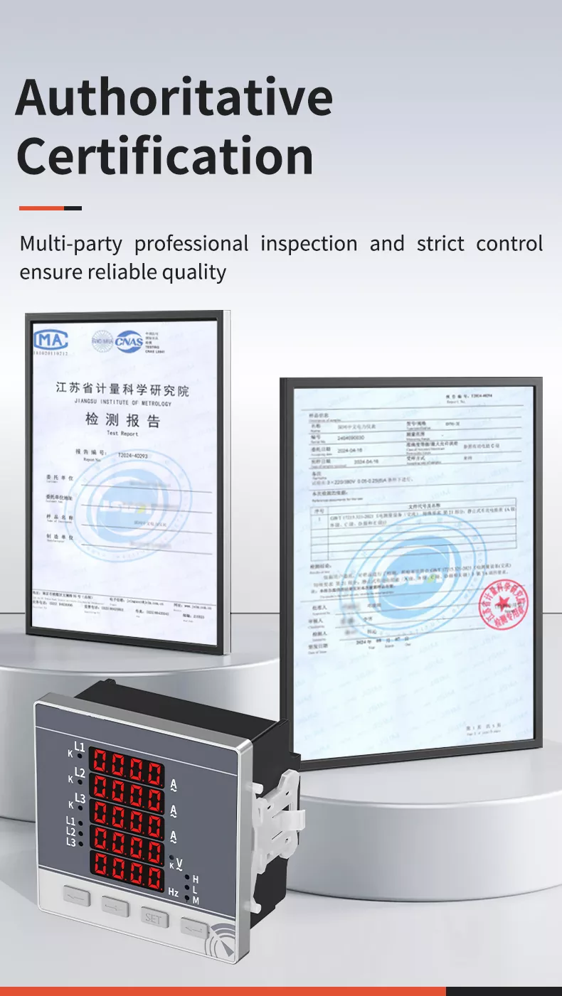 Em-06 Multifunctional Combined Meter