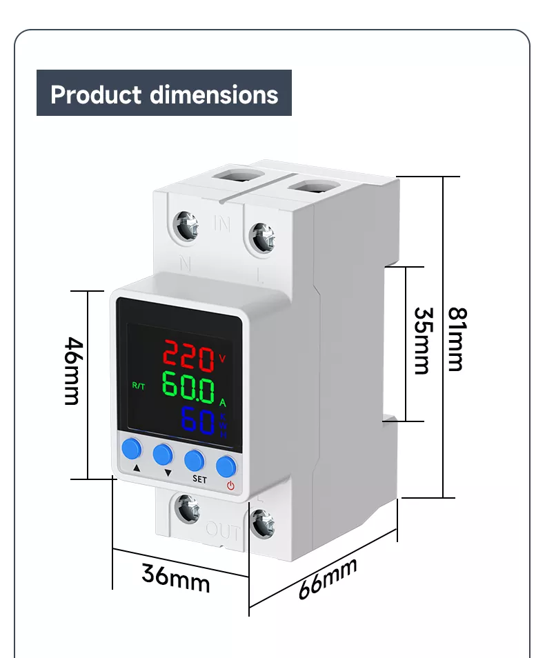 QY2P Voltage and Current Protector