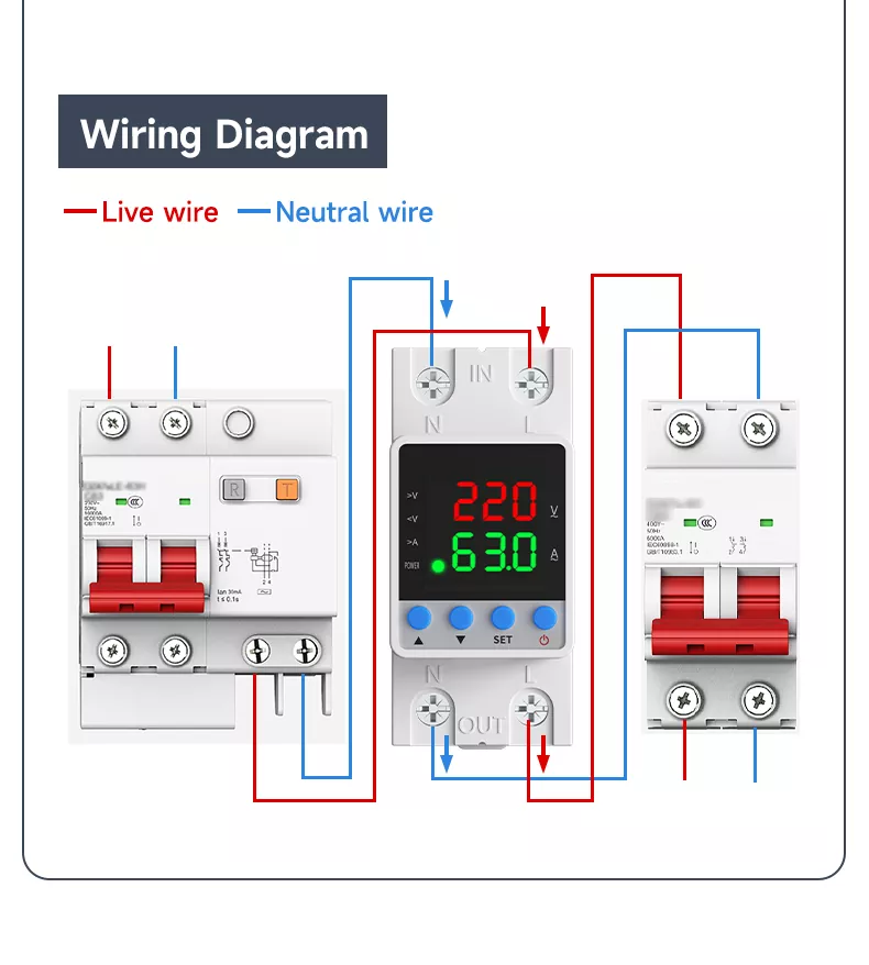 QY2P Voltage and Current Protector