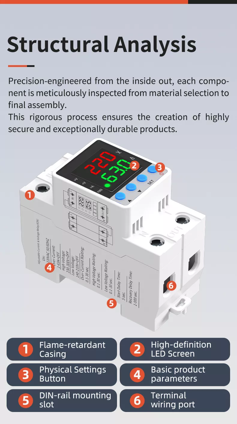 QY2P Voltage and Current Protector