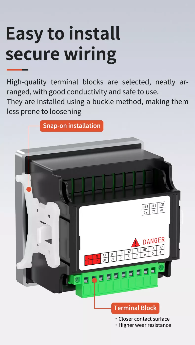 Three Phase LED Digital Ammeter