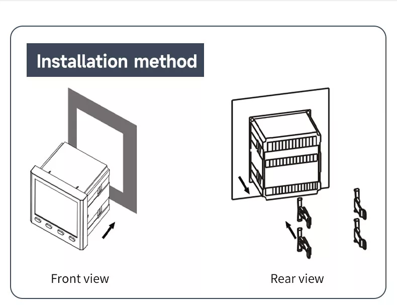 Three Phase LED Digital Ammeter