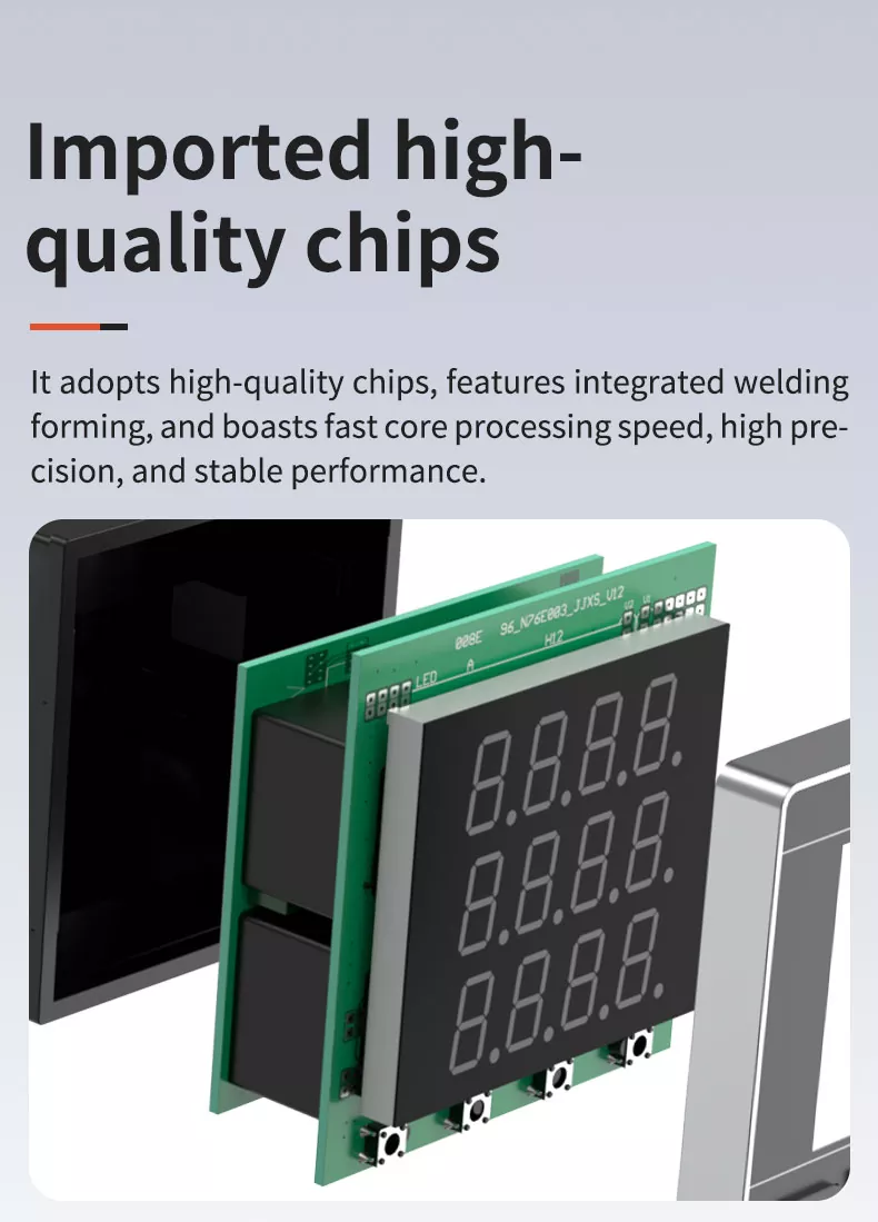 Three Phase LED Digital Voltmeter