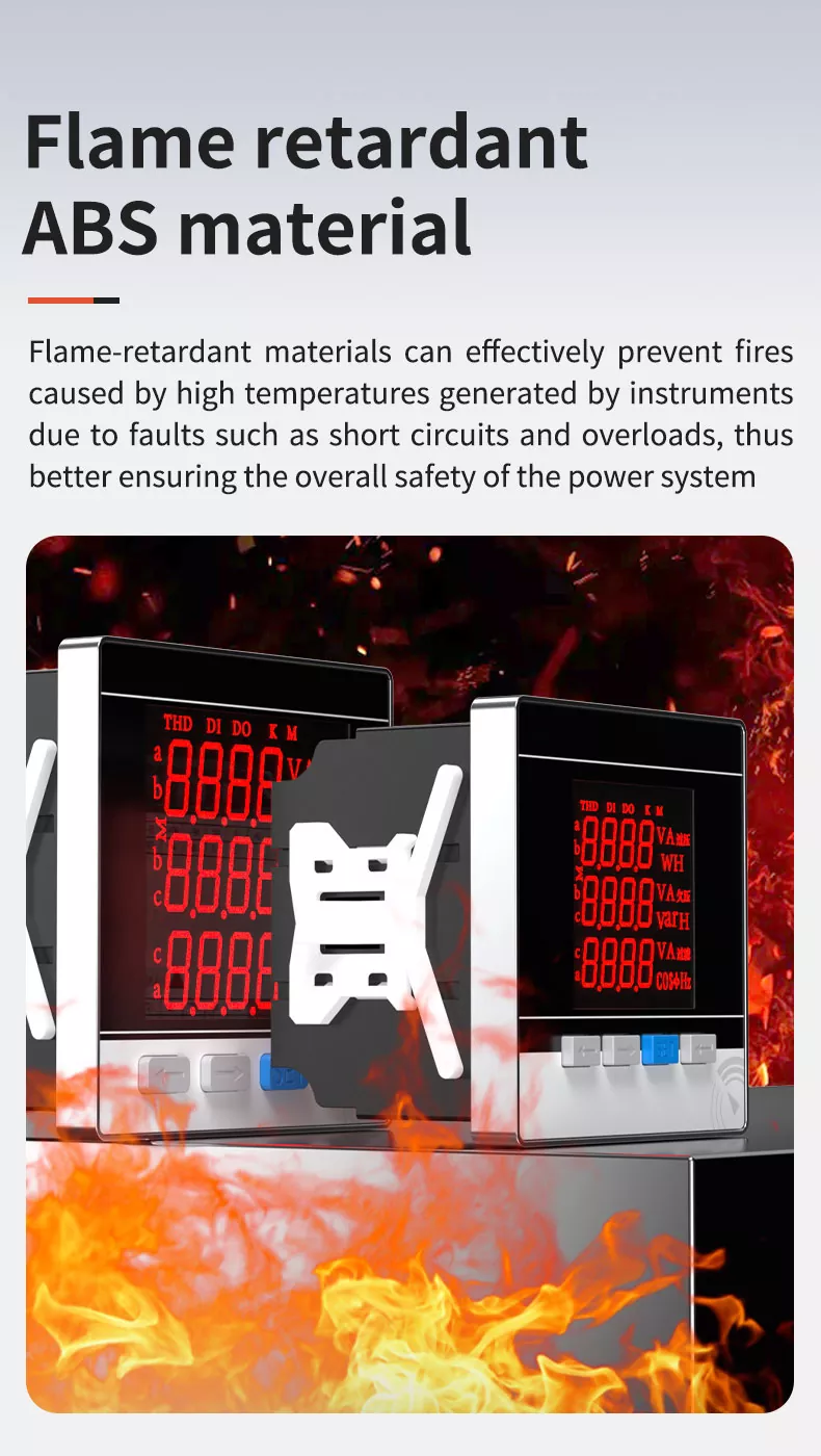 Three Phase LED Multifunctional Meter