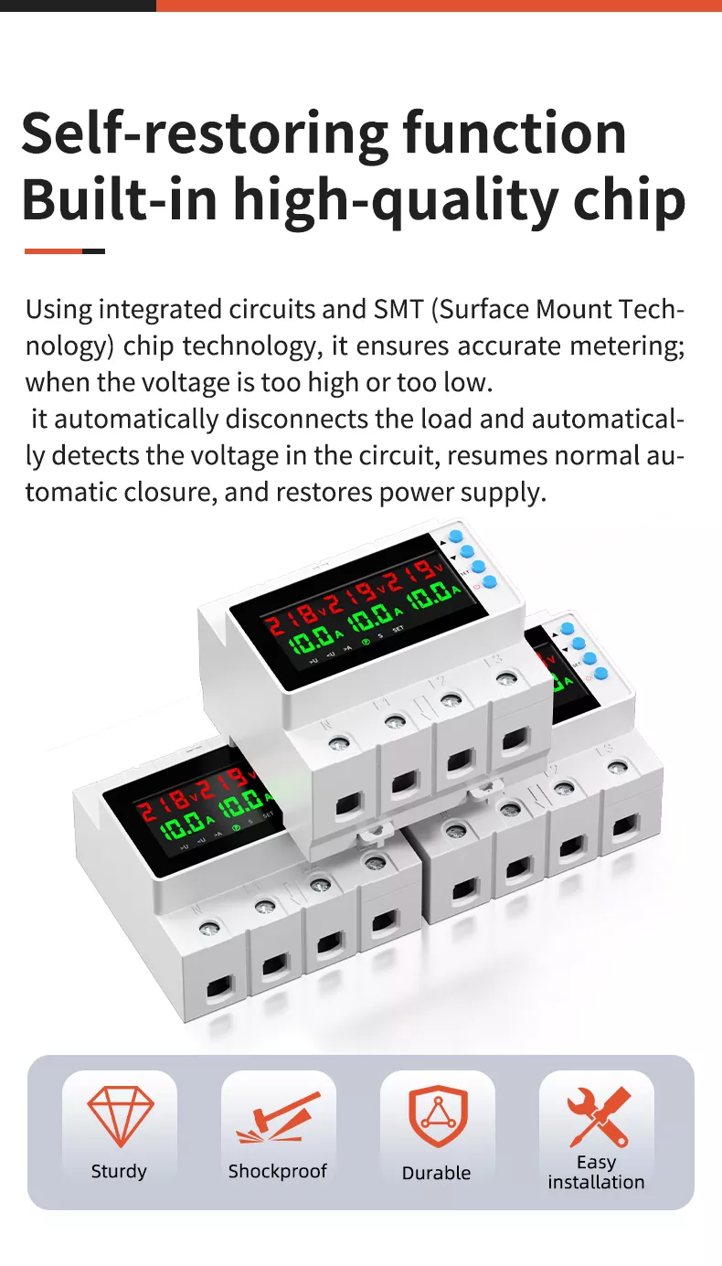 Three Phase Over and Under Voltage Protector