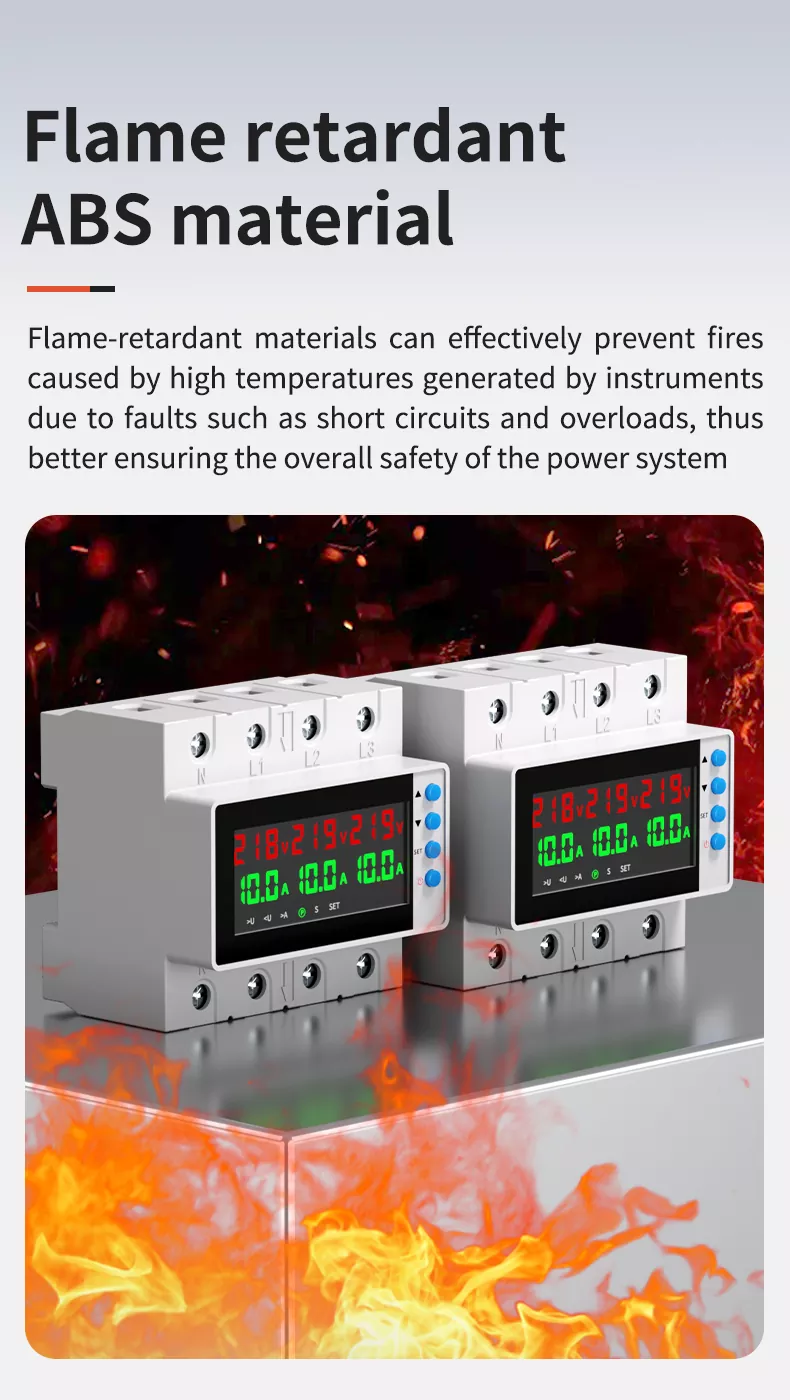 Three Phase Over and Under Voltage Protector
