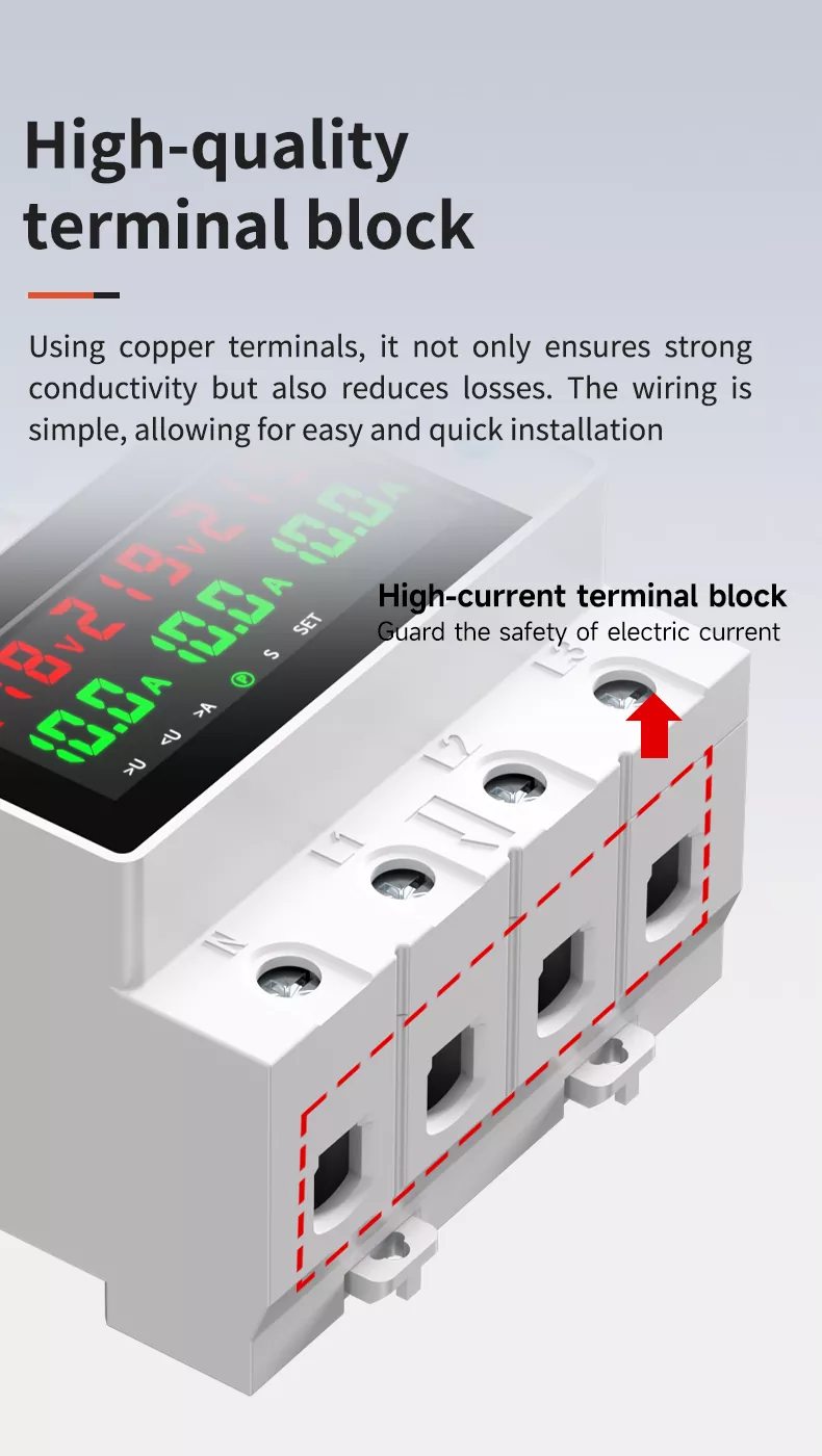 Three Phase Over and Under Voltage Protector