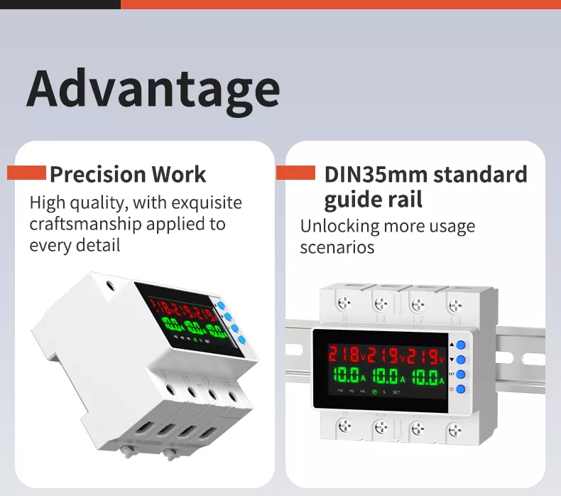 Three Phase Over and Under Voltage Protector