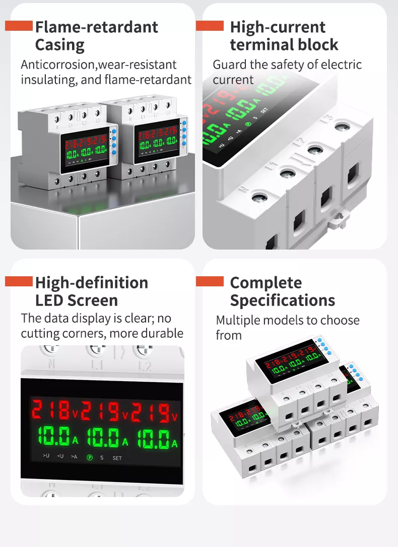 Three Phase Over and Under Voltage Protector
