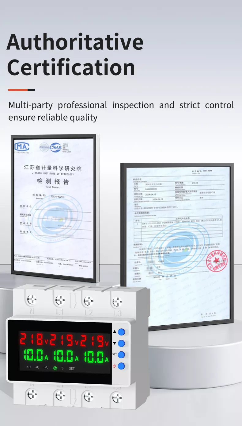 Three Phase Over and Under Voltage Protector