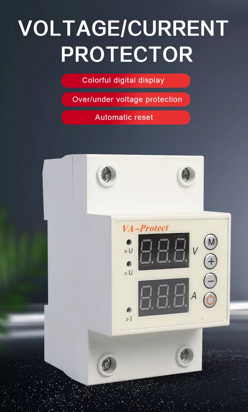 VA Protect Dual Display Adjustable Voltage Protector
