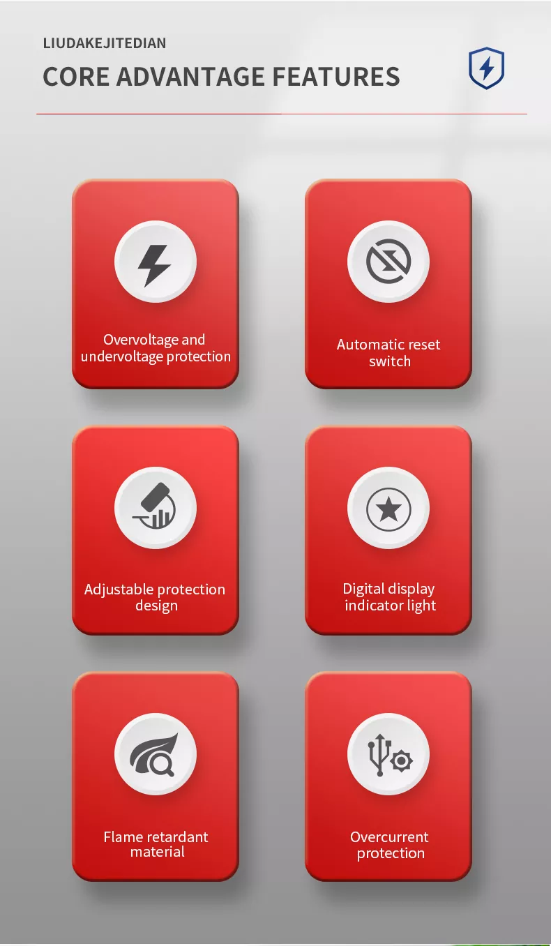 VA Protect Dual Display Adjustable Voltage Protector