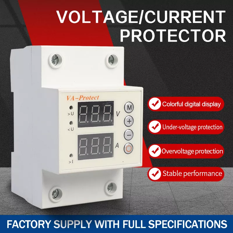 VA Protect Dual Display Adjustable Voltage Protector