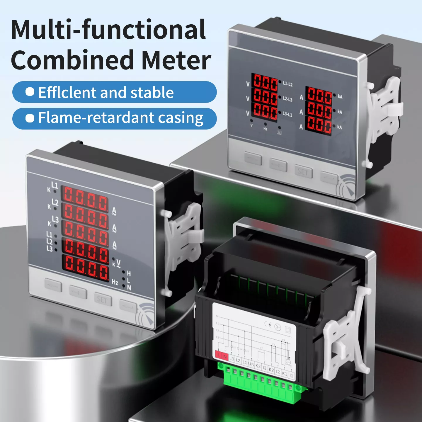 Em-06 Multifunctional Combined Meter